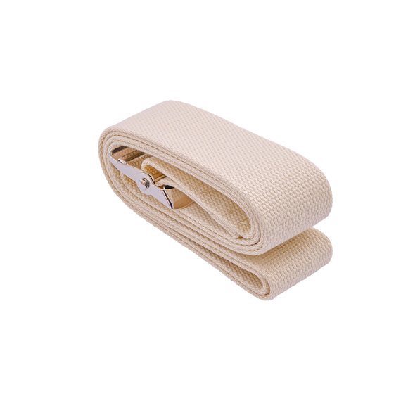 Bird & Cronin - Gait Belt Natural Metal Buckle - 0814-6545