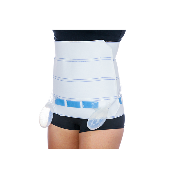 Bird & Cronin - Abdominal Binder with Drain Fasteners